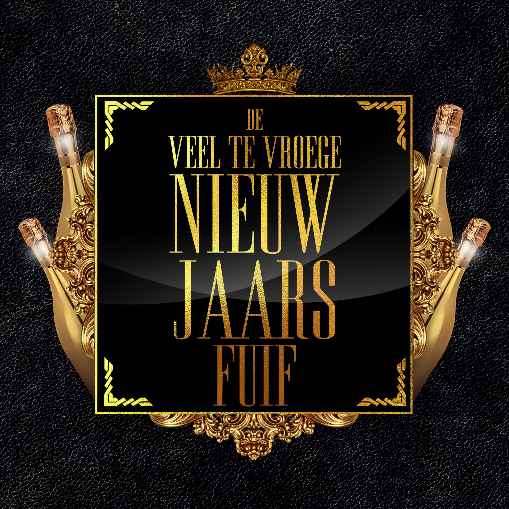 Veel te vroege nieuwjaarsfuif
