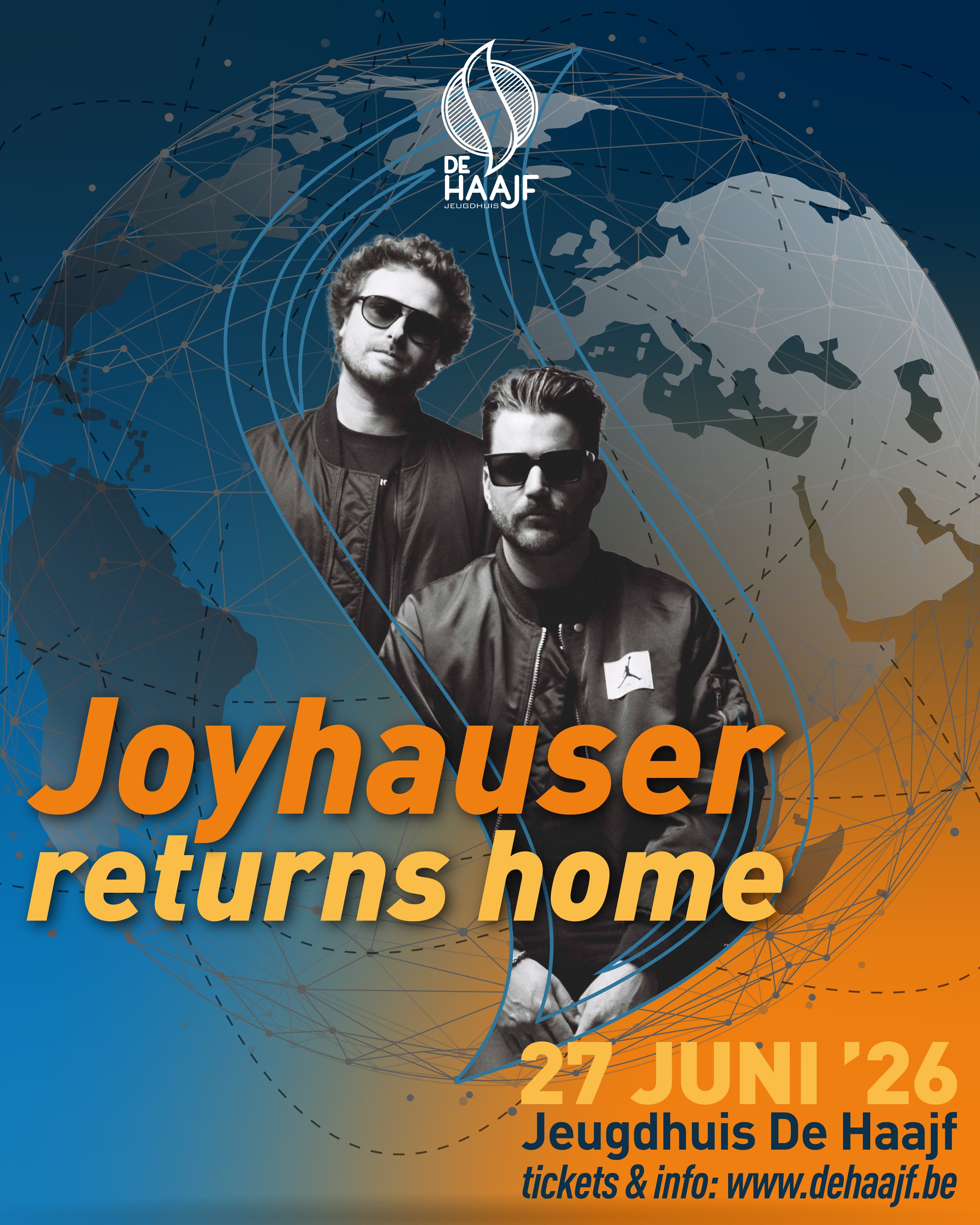 Joyhauser live in Jeugdhuis De Haajf in Bilzen op Zaterdag 27 juni 2026
